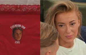 Heel pittig cadeautje in Lang Leve de Liefde: ‘Ik trek ‘m even aan!’ Lang Leve de Liefde