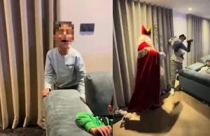 Druktemakertje gelooft niet dat Sinterklaas stoute kinderen komt ophalen, maar dan… Sinterklaas