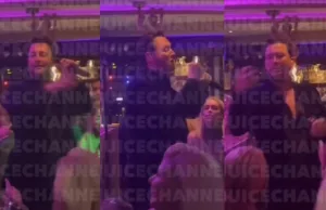 Beelden: Tino Martin opnieuw com-pleet van de kaart tijdens optreden: ‘Hij valt om!!’ Tino Martin