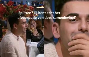 First Dates-gast woest omdat zijn date wil splitten, blijkt hij zijn eigen portemonnee te zijn vergeten! First Dates