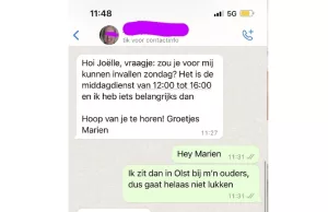 Collega van Joëlle blijkt knettergek wanneer niemand haar middagshift wil overnemen! Middagshift