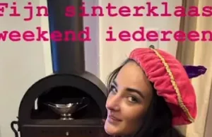 De kinderen van Nicol Kremers kregen gisteren een héél speciale Piet op bezoek! Nicol Kremers