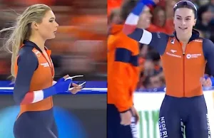 Femke Kok deelt gigantisch pak slaag uit aan Jutta Leerdam, fans zijn woest! Femke Kok