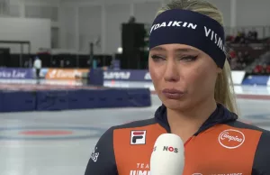 Jutta Leerdam wil stoppen met schaatsen: ‘Dit is de laatste wedstrijd die ik gereden heb!’ Jutta Leerdam
