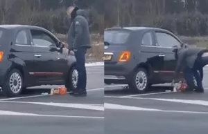 Tuig gooit afval van McDonald’s uit autoraampje, held heeft gepaste oplossing! McDonald's