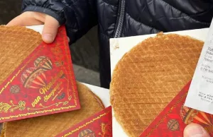 Bizar: Dit betaal je voor 3 warme stroopwafels in Amsterdam centrum anno 2024! Stroopwafels