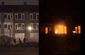Zwakzinnige gekken gooien vuurwerk in appartement en veroorzaken brand in flat! Vuurwerkverbod