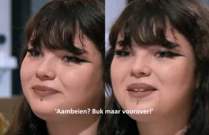 Fijn: Dame in First Dates wil zonder twijfel de aambeien van haar date likken… First Dates