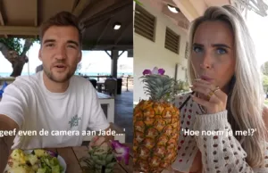 Pijnlijk: Gio Latooy noemt zijn nieuwe vriendin per ongeluk ‘Jade Anna’! Gio Latooy