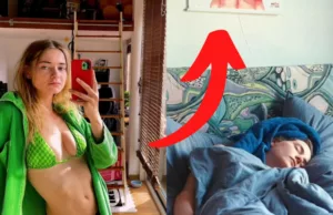 Emma Wortelboer heeft behoorlijk ‘pikant zelfportret’ boven haar bed hangen!