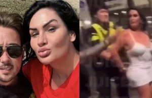 Beelden: Louisa Janssen vannacht opgepakt na vechtpartij op straat! Louisa Janssen