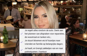 Monica Geuze zoekt ‘personal assistent’ voor bizarre klusjes: ‘Kaartjes sturen naar vrienden en familie!’ Monica Geuze