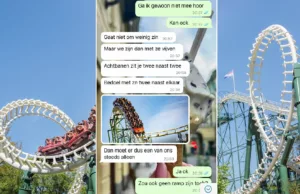 Karin woedend op Eva omdat ze als vijfde mee wil met dagje Efteling: “ASO!!” Efteling