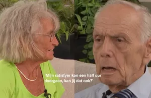 Lang Leve de Liefde: 88-jarige Leo niet opgewassen tegen de Satisfyer van de 77-jarige Trix! Lang Leve de Liefde
