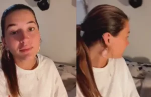 Volgers van Nederlandse influencer Lieke Augustijn zien iets op haar bed liggen! Lieke Augustijn