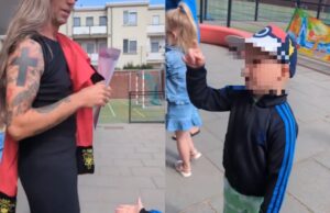 Jochie komt transgender tegen op het schoolplein en spreekt zich iets te hard uit! Transgender