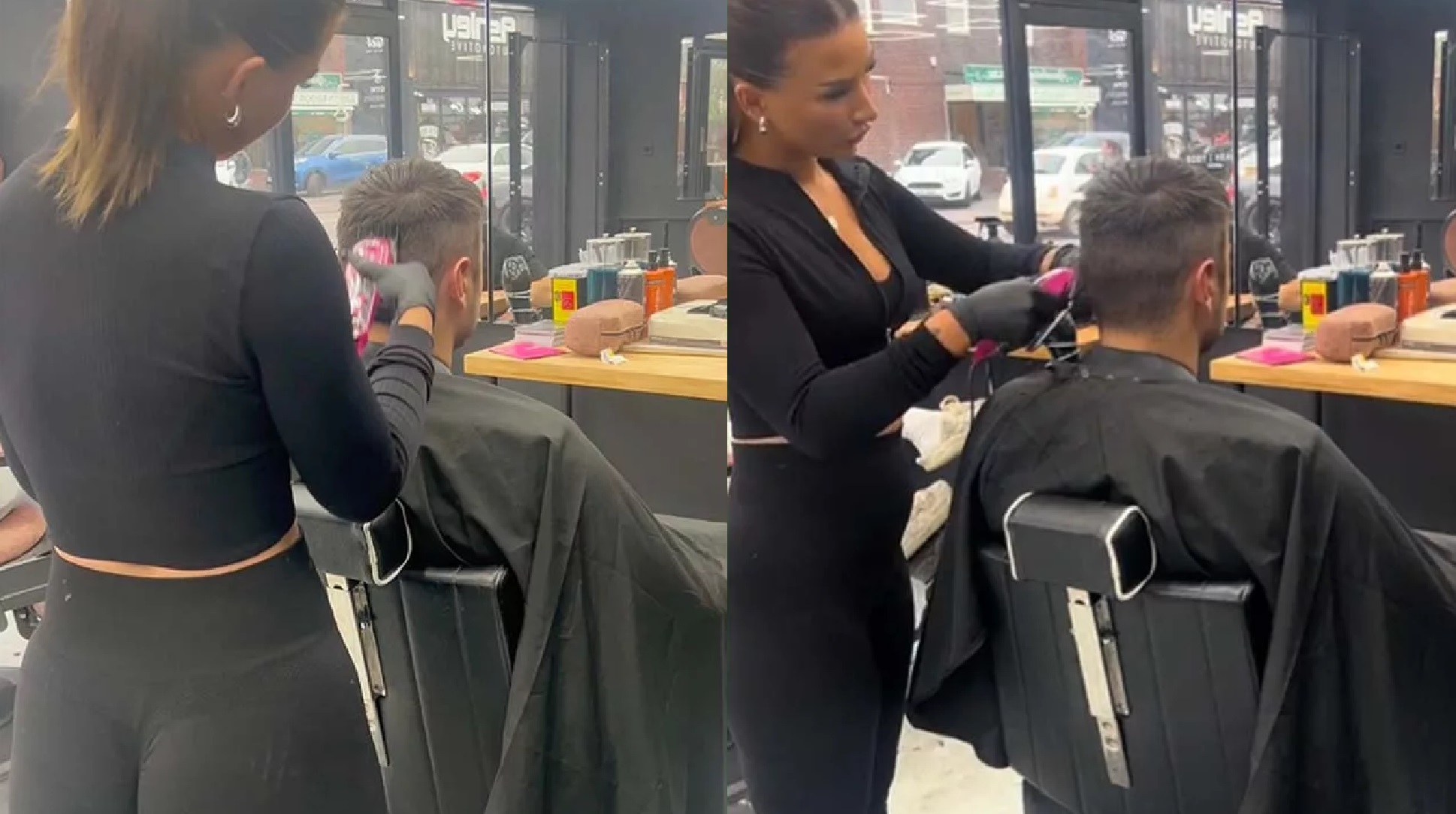 Thomas zit drie keer per week bij Tamara in de kappersstoel, dat