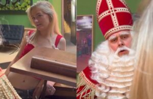 Sinterklaas mag vanavond via de achterdeur naar binnen bij Laana! Sinterklaas