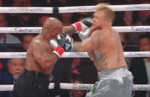 Beelden ‘bewijzen’ dat gevecht tussen Jake Paul en Mike Tyson doorgestoken kaart is! Jake Paul