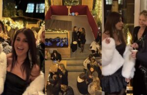 Bescheiden huisfeestje van Olcay Gulsen met schaatsbaan in de tuin loopt compleet uit de hand! Olcay Gulsen