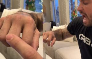 Dave Roelvink moet geopereerd worden na gevecht: ‘Kijk wat er gebeurd als ik op deze vinger druk!’ Dave Roelvink