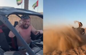 Schreeuwlelijk Alex Soze en Sait Cinar crashen buggy in woestijn, belanden in ziekenhuis!