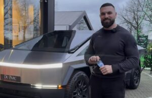 Rapper Kosso pronkt met nieuw Cybertruck maar blijkt de dealer nooit te hebben betaald! Kosso