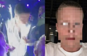 Beelden: André Hazes verliest wenkbrauwen door steekvlam in zijn gezicht! André Hazes