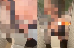 Enorme fan van Monica Geuze heeft een nogal bedenkelijke poster van Monica in zijn toilet hangen! Monica Geuze