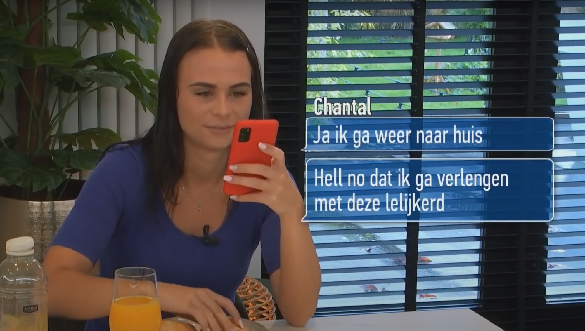 Lang Leve de Liefde-Chantal stuurt bizarre appjes tijdens date: 'Wil