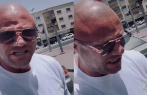 Alex Soze rijdt gehuurde auto van 100.000 euro in de prak tegen koerier in Dubai: ‘Veel erger voor mijn auto…’ Alex Soze