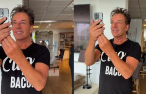 Gezichtsherkenning van telefoon Gerard Joling werkt niet meer na rigoureuze facelift! Gerard Joling