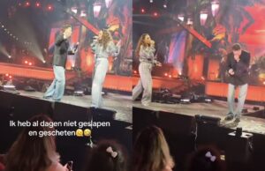 Rolf Sanchez neemt Glennis Grace ongekend te grazen door autocue tijdens optreden te veranderen! Glennis Grace