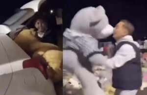 Gasten jatten lachend knuffels bij gedenkplek van overleden Jeffrey en Emma!