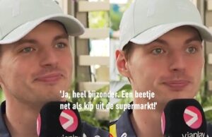 Emotionele Max Verstappen vergelijkt pasgeboren dochter Lily met verpakte kip uit supermarkt!