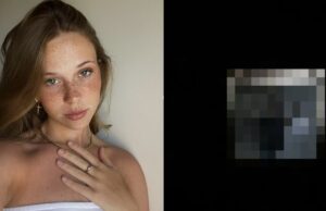 Buurman van Rhodé Kok ziet Rhode plots in haar nakie door het huis huppelen, filmpje gaat viraal! Rhodé Kok