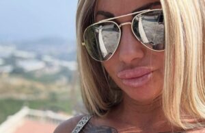 Toch wel het meest heftige kiekje en bijschrift van Barbie in jaren! Barbie