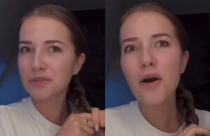 Jade Anna hekelt agent nadat ze een boete krijgt voor appen achter het stuur