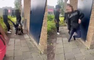 Stoertjes uit Amstelveen schoppen jochie en jatten zijn schoenen