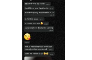 Meisje haalt vader en een vriend op van festival, vriend begint ’s nachts berichtjes te sturen!