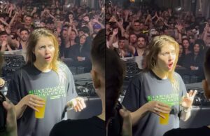 DJ-grootheid Charlotte de Witte heeft volgens kijkers iets teveel uit het verboden potje gesnoept Charlotte de Witte
