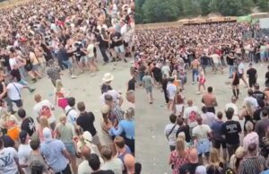 Doorgesnoven leeghoofden trappen elkaar helemaal verrot tijdens Decibel