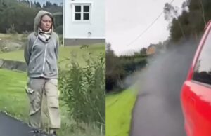 Gast blaast uitlaatgassen in gezicht van Greta Thunberg na groot protest in Zweden Greta Thunberg