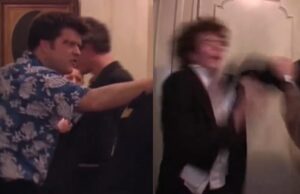 Na vechtpartij Michael van Gerwen haalt Beau van Erven Dorens video aan waarin hij corpsbal neermaait