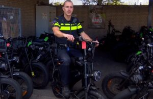 Politie gooit talloze Fatbike-rijders op de bon en neemt massaal fatbikes in beslag tijdens controle in Ede