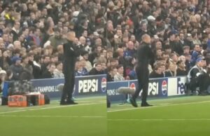 John Heitinga gisteravond door Chelsea-fans toegezongen vanwege het gerucht dat hij met Gordon het bed heeft gedeeld