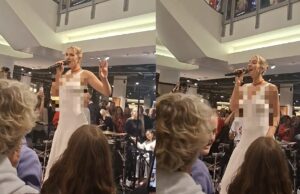 Airco stond net iets te hoog tijdens optreden van Maan in de Bijenkorf in Amsterdam