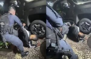 Mevrouw rijdt gewapende overvallers omver met auto, lichamen muurvast onder haar Jeep!