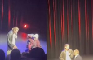 Nieuwe beelden: Mensen verlaten massaal show van Patrick Laureij nadat hij vrouw in rolstoel wegstuurt vanwege hulphond