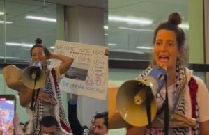 Nederlandse activiste Roos net terug van Gaza-trip en beschuldigd van narcisme door speech